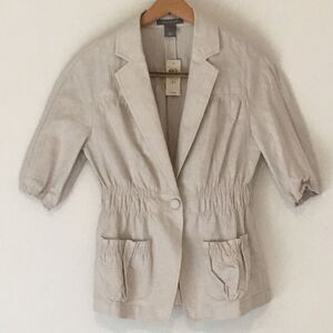 Ann Taylor, Linen/cotton, size M